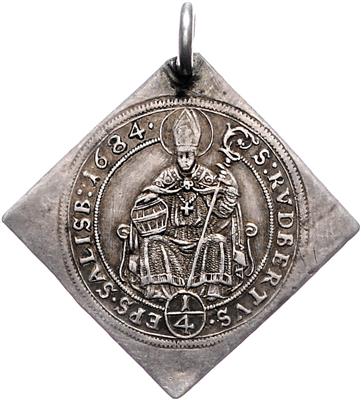 Max Gandolph Graf von Kuenburg - Mince, medaile a papírové peníze