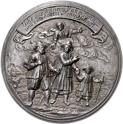 Salzburg, Emigranten nach Litauen - Mince, medaile a papírové peníze