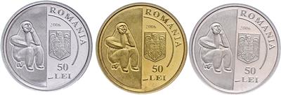 140 Jahre Gründung der Akademie - Mince, medaile a papírové peníze