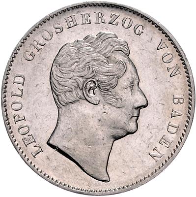 Baden-Durlach, Leopold 1830-1852 - Mince, medaile a papírové peníze