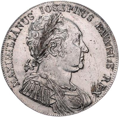 Bayern, Maximilian I. Josef 1806-1825 - Monete, medaglie e cartamoneta