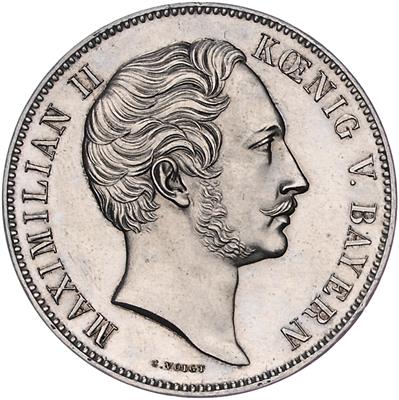 Bayern, Maximilian II. Joseph 1848-1864 - Mince, medaile a papírové peníze