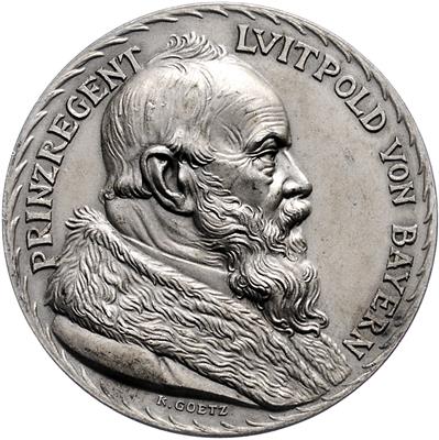 Bayern, Prinz Regent Luitpold 1886-1912 - Coins, medals and paper money