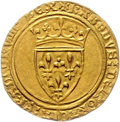 Charles VI. 1380-1422 GOLD - Münzen, Medaillen und Papiergeld