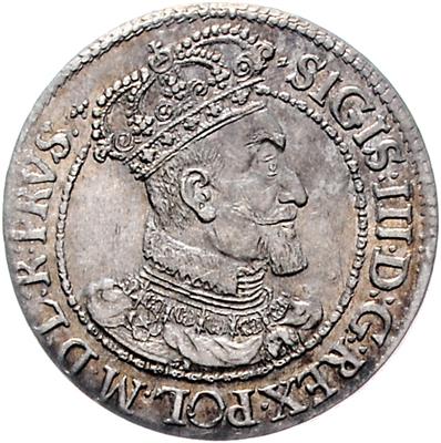 Danzig, Sigismund III. 1587-1632 - Coins, medals and paper money