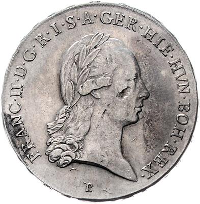 Franz II. - Coins, medals and paper money