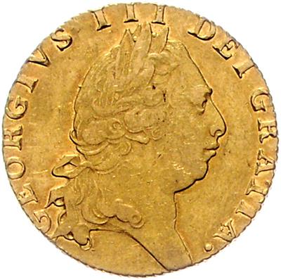 George III. 1760-1820 GOLD - Münzen, Medaillen und Papiergeld