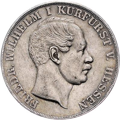 Hessen-Kassel, Friedrich Wilhelm I. 1847-1866 - Mince, medaile a papírové peníze