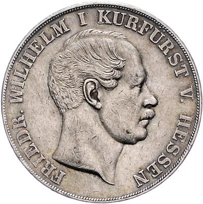 Hessen-Kassel, Friedrich Wilhelm I. 1847-1866 - Coins, medals and paper money