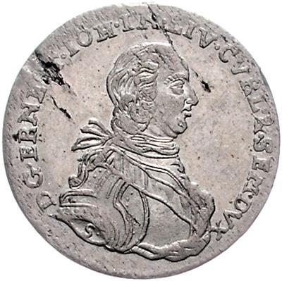 Kurland, Ernst Johann Brion 1763-1769 - Mince, medaile a papírové peníze
