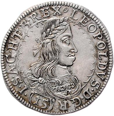 Leopold I. - Coins, medals and paper money