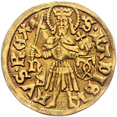 Matthias Corvinus 1458-1490, GOLD - Mince, medaile a papírové peníze