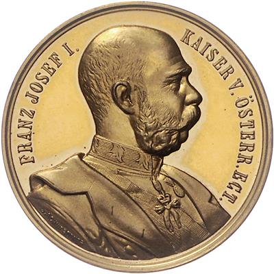 Medaillen (3 Stk.) a)Medizin - Monete, medaglie e cartamoneta