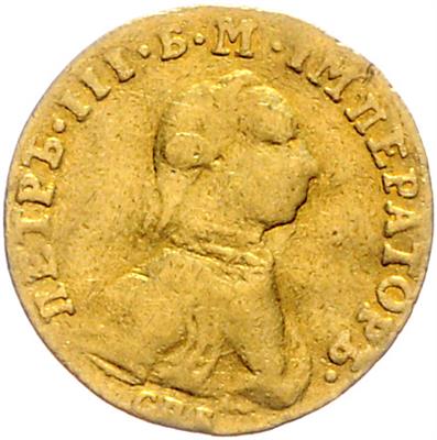 Peter III. Fedorovic 25.12.1761-28.6.1762 nach julianischem Kalender, - Münzen, Medaillen und Papiergeld