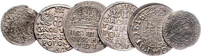 Polen, Sigismund III. 1587-1632 - Münzen, Medaillen und Papiergeld