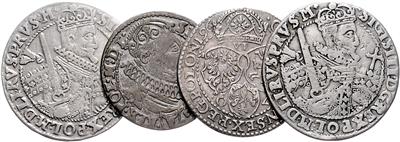 Polen, Sigismund III. 1587-1632 - Mince, medaile a papírové peníze