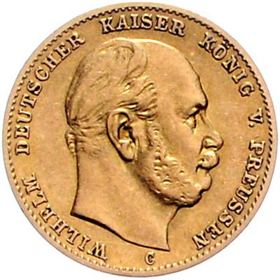 Preussen, Wilhelm I. 1861-1888 - Münzen, Medaillen und Papiergeld