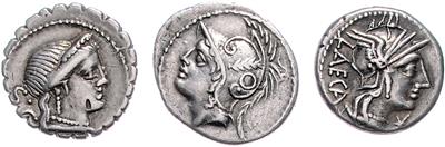 Römische Republik - Münzen, Medaillen und Papiergeld