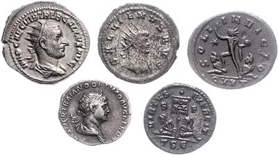 Rom Kaiserzeit - Mince, medaile a papírové peníze