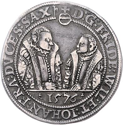 Sachsen- Weimar, Friedrich Wilhelm I. und Johann III. 1573-1602 - Mince, medaile a papírové peníze