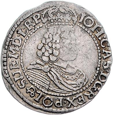 Stadt Thorn, Johann Kasimir 1649-1668 - Coins, medals and paper money