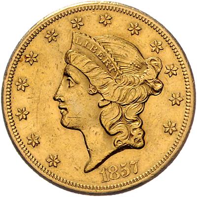 U. S. A. GOLD - Coins, medals and paper money