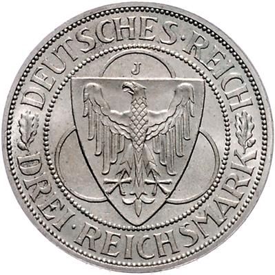 Weimarer Republik - Mince, medaile a papírové peníze