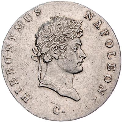 Westphalen Königreich, Hieronymus Napoleon 1807-1813 - Monete, medaglie e cartamoneta