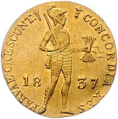 Willem I. 1815-1840, GOLD - Mince, medaile a papírové peníze