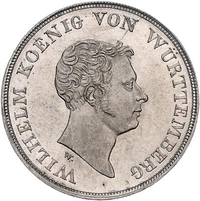 Württemberg, Wilhelm I. 1816-1864 - Monete, medaglie e cartamoneta