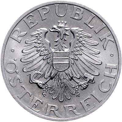 2 Schilling 1952 Wien, =2,79 g=, (kl. Kr.) III/III+ - Monete, medaglie e cartamoneta