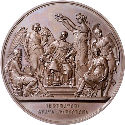 25jähriges Regierungsjubiläum Kaiser Franz Josef I. - Coins, medals and paper money