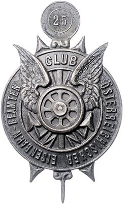 Club Österreichischer Eisenbahn-Beamter - Coins, medals and paper money