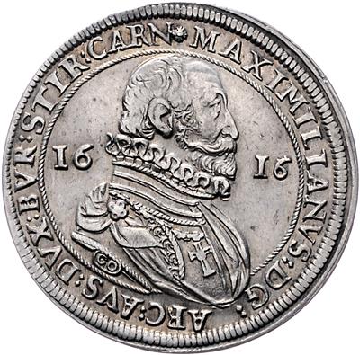 Eh. Maximilian - Coins, medals and paper money