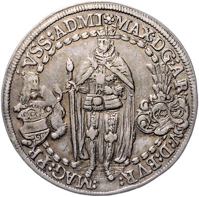 Eh. Maximilian als Hochmeister des Deutschen Ritterordens - Coins, medals and paper money
