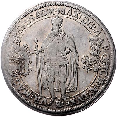 Eh. Maximilian als Hochmeister des Deutschen Ritterordens - Monete, medaglie e cartamoneta