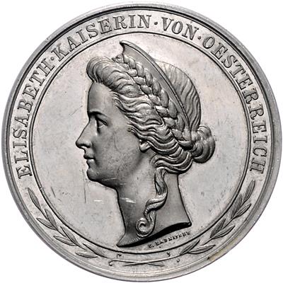 Fahnenweihfestschießen des Landeshauptschiestandes Salzburg 1868 - Coins, medals and paper money