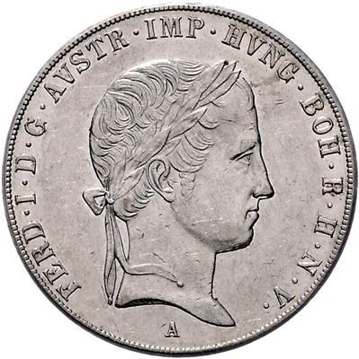 Ferdinand I. - Coins, medals and paper money