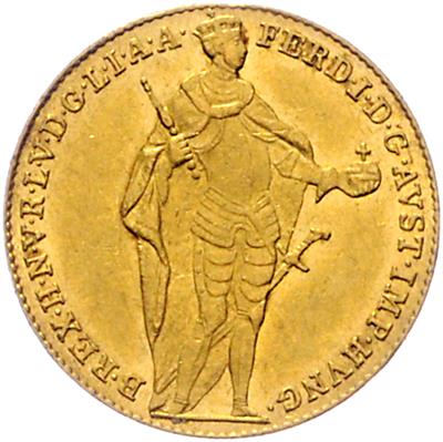 Ferdinand I. GOLD - Coins, medals and paper money