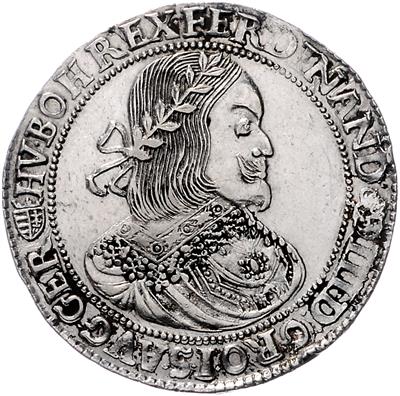 Ferdinand III. - Coins, medals and paper money