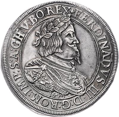 Ferdinand III. - Coins, medals and paper money