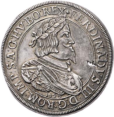 Ferdinand III. - Coins, medals and paper money