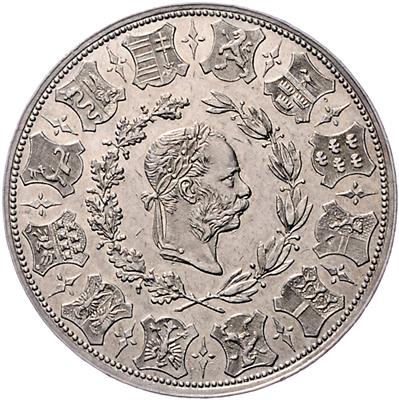 Fest- und Freischießen des Wiener Schützenvereins 1873 - Münzen, Medaillen und Papiergeld