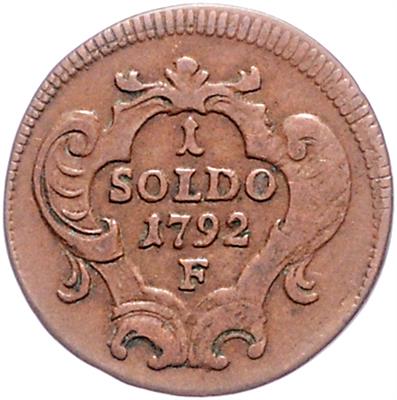 Franz II. - Monete, medaglie e cartamoneta