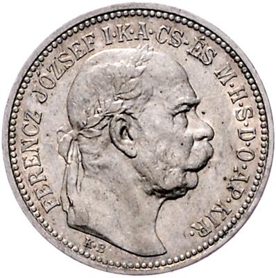 Franz Josef I. - Coins, medals and paper money