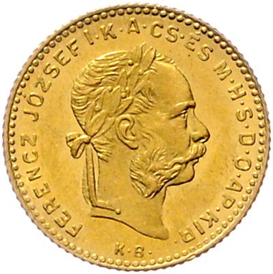 Franz Josef I. GOLD - Münzen, Medaillen und Papiergeld