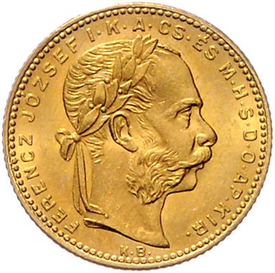 Franz Josef I. GOLD - Coins, medals and paper money