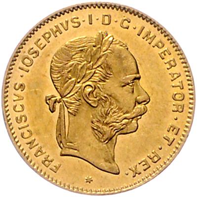 Franz Josef I. GOLD - Mince, medaile a papírové peníze