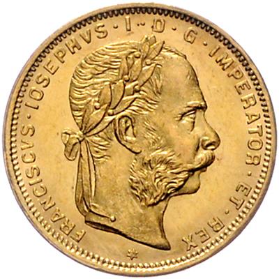 Franz Josef I. GOLD - Münzen, Medaillen und Papiergeld