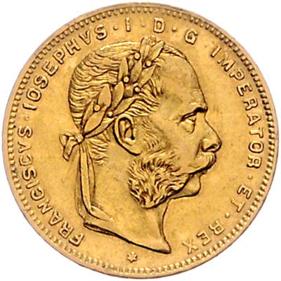 Franz Josef I. GOLD - Münzen, Medaillen und Papiergeld